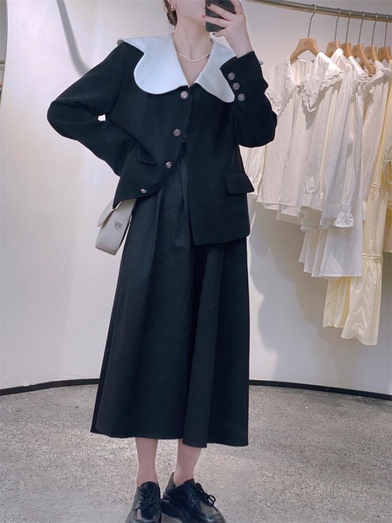 拼色小外套，其它，驿谷