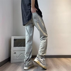 青春流行ins男直筒水洗牛仔裤N2230P48，男装牛仔裤，星座1116-2