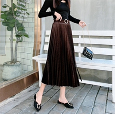 秋冬新款半裙，打底，女装半身裙，浪漫流纱