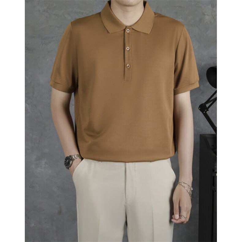 POLO衫短袖t恤男2025夏季宽松百搭休闲翻领体恤上衣潮P02，男装Polo衫，星座1116A-2（原606A-1）
