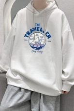 连帽卫衣男大码胖子帽衫大号运动服WY2410-P35，男装卫衣，电商A040