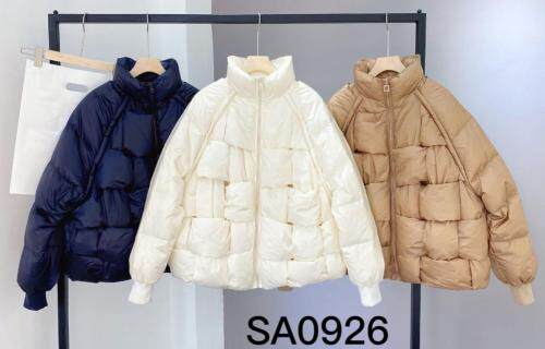 设计师款编织羽绒服袖子可脱卸可当马甲两穿SML，女装羽绒服，尚映