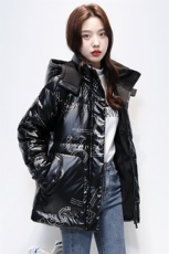 时尚潮流冬季新款女装夜光太空人羽绒服修身显瘦保暖外套，女装羽绒服，阿舍尔精品