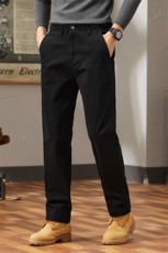 高端男复古美式宽松休闲裤直筒微弹长裤子3368H，男装休闲裤，星座914