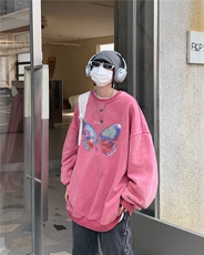 玫红色