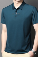 短袖t恤男夏季男士新款体恤衫新款上衣纯色翻领时尚休闲百搭上衣，男装T恤，电商B212（原钱塘6029）