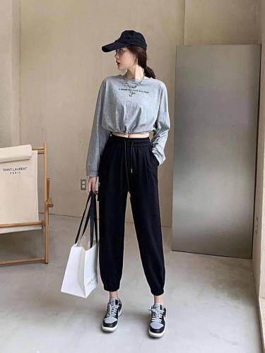 【现货】秋季新款：卫裤，女装休闲裤，Gemini