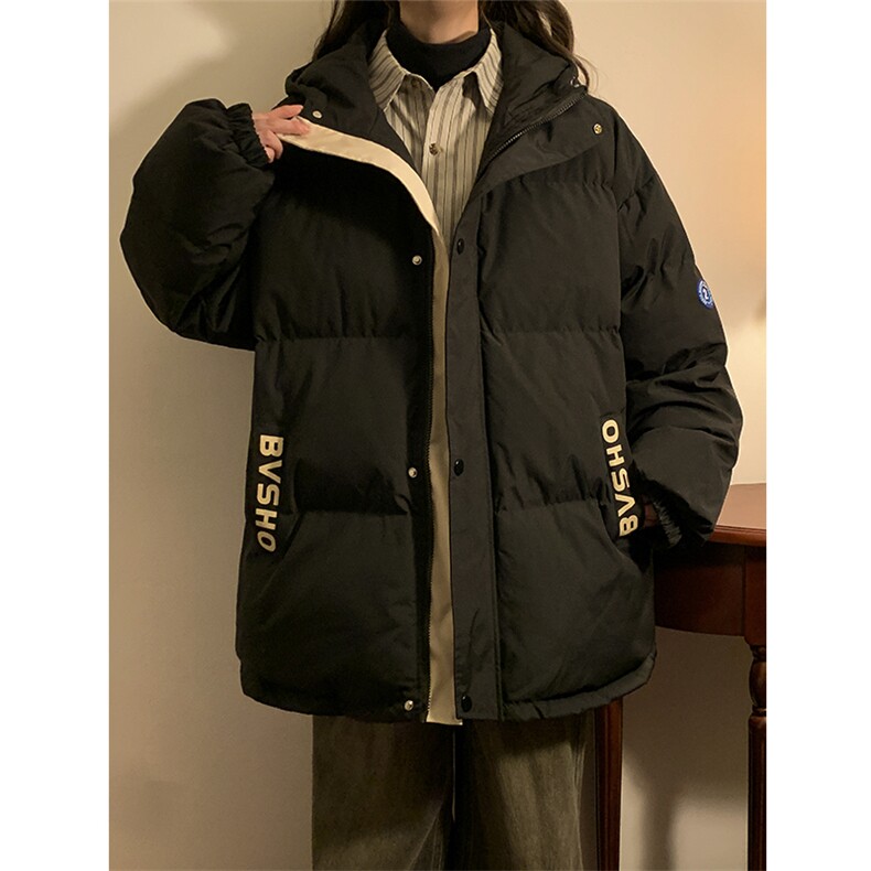 冬季宽松/连帽休闲外套潮加厚棉衣XZ102B-1M2305-P125,男装棉衣,星座102B-1