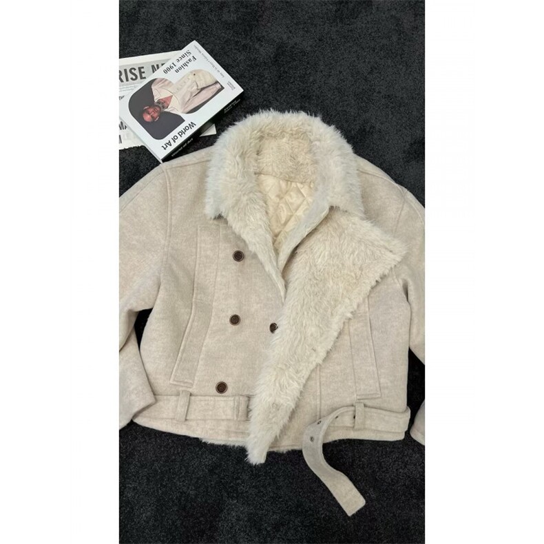 原版1:1毛领棉服宽松潮牌高街加绒情侣美式外套网B142-P130,男装棉衣,星座910-1