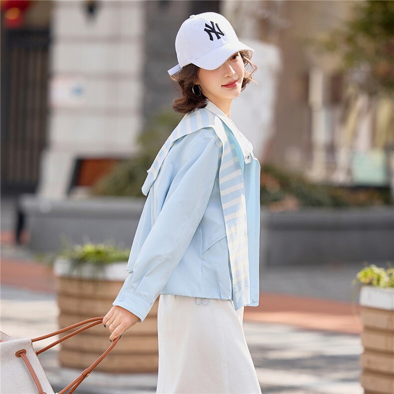 2026年春季休闲风外套，女装短外套，红依一坊