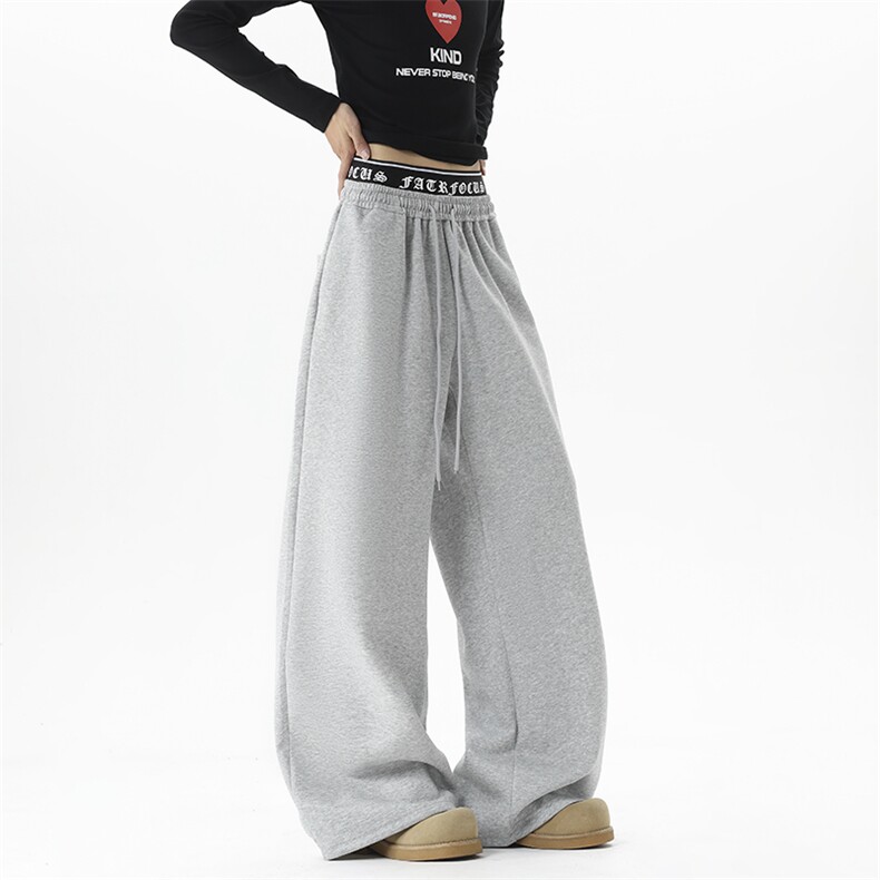 【现货】XZ1218BKW24特价P4260棉40聚酯纤维字母印花双腰卫裤，男装休闲裤，星座1218（原611-3）