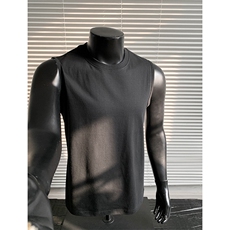 2026夏季新款港风纯棉230g无袖背心T恤男DT6298特P14建议零售价38，男装背心/马甲，电商A001