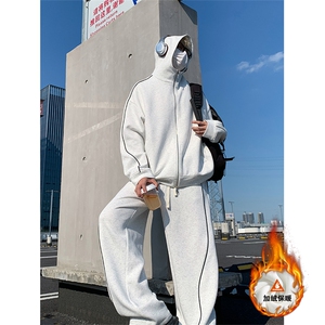加绒加厚运动服套装W4683JR（加绒）特P60/K8666JR（加绒）特P45图片