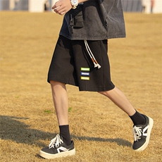 2025夏季新款外景大码港风华夫格休闲短裤M-5XHK23141-特P20，男装休闲裤，电商A022