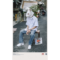潮牌防晒日系条纹短袖衬衫男2025夏季情侣半袖衬衣外套，男装防晒衣，星座506A