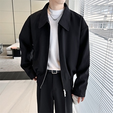 现货Cleanfit韩版潮男设计感行政夹克双层斜纹复合高街风，男装夹克，星座218-1（原230）