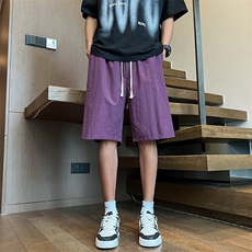 夏季高密尼龙运动沙滩短裤前后斜插大口袋休闲短裤男K1007P35，男装牛仔裤，电商C323