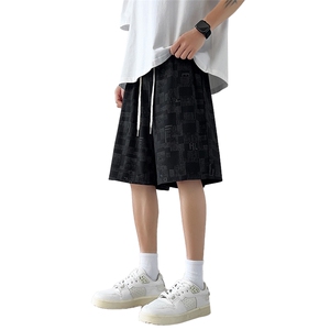 5526-P25控39 大码 夏季大码美式休闲短裤五分裤图片