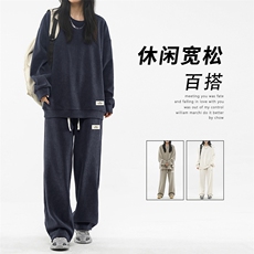 时尚百搭休闲套装重磅条绒TZ818-特批98，男装休闲套装，星座718