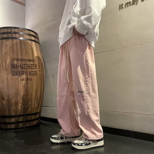 牛仔裤男韩版潮流高街帅气2023春夏季ins宽松百搭休闲裤RK089-P41图片