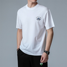 新款男士短袖T恤休闲时尚百搭半袖上衣透气速干上衣男YF1829-P55，男装T恤，星座1105-3
