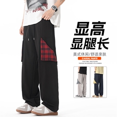 多口袋工装直筒休闲裤子男2025春秋季新款宽松运动，男装工装外套，星座1206（原A206）