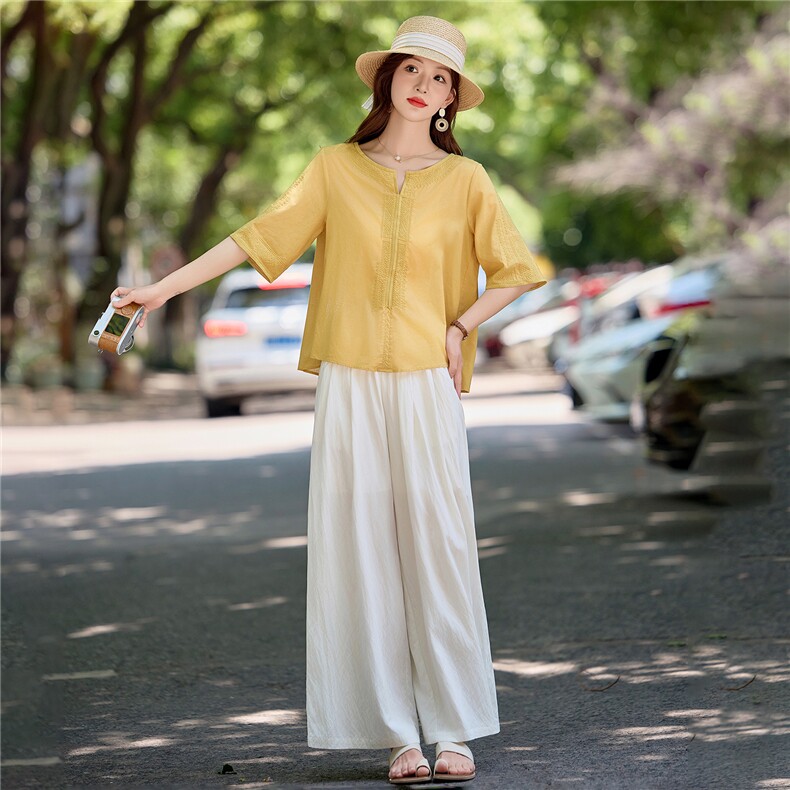 2026年夏季时尚重工刺绣两件套,女装套装/套裙,依路服饰