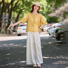 2026年夏季时尚重工刺绣两件套，女装套装/套裙，依路服饰