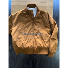 美式复古工装夹克男痞帅立领休闲上衣服潮牌飞行员外套L71088-P55，男装夹克，星座1008