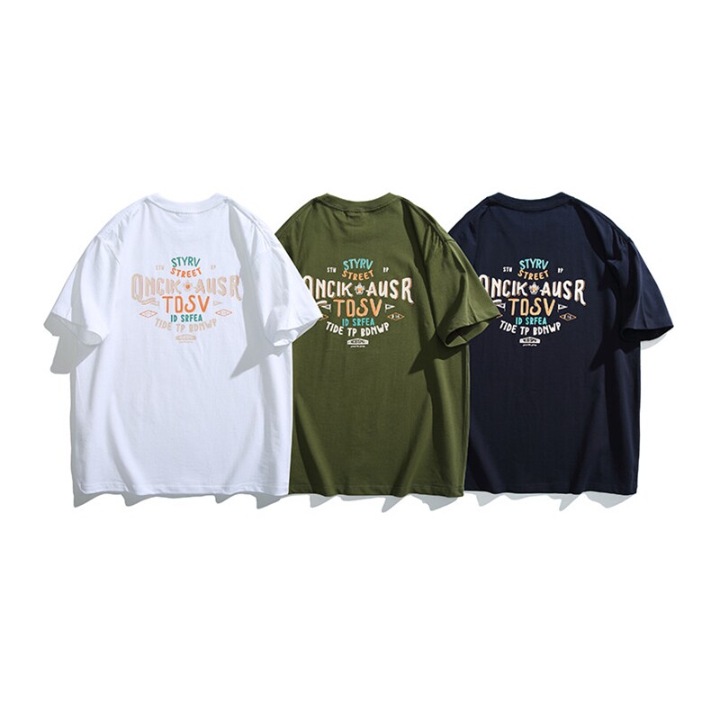 2025夏季新款潮牌日系男装T恤T1060，男装T恤，电商A101（原外27）