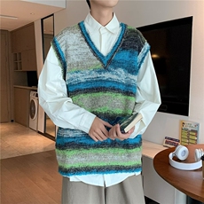 男百搭潮流时尚背心针织衫马甲M3121P53，男装背心/马甲，星座1116-2