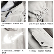 JK41111-P85加棉款-P115纯棉连帽夹克男士大码工装夹克男网格，男装夹克，电商A040A
