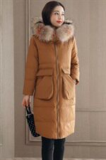 棉衣/棉服通勤连帽拉链2020年冬季长袖加厚修身口袋拼接韩版时尚，女装棉衣/棉服，瑶迪依秀