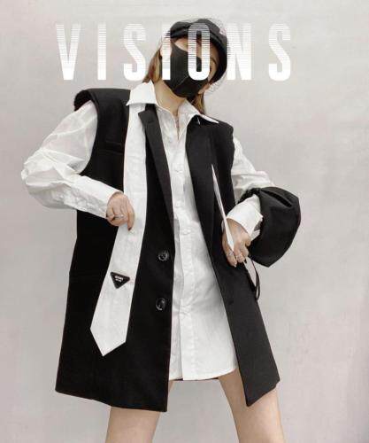 2021秋季新款肩垫马甲，女装马夹，DFC 大帆船