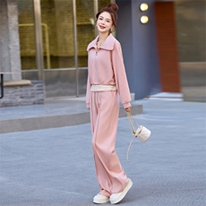 卫衣套装女2025开春超火甜美休闲洋气时尚减龄韩系搭配三件一整套，商品下架区，韩然一族