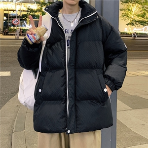 男士港风加厚2025新款立领棉衣棉袄加厚外套XZ102A-4-M0671-P100图片