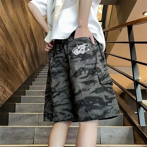 男新款纯棉刺绣立体头短裤 YD24 P33图片