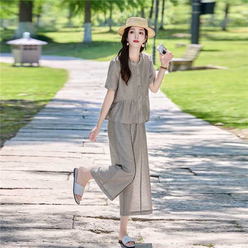 【现货！！】高端天丝两件套女,女装套装/套裙,素月
