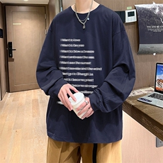 抖音得物供货量大从优可提供视频美式长袖T恤CT815特P25，男装T恤，电商A486-1