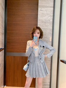 2021秋小香套装图片