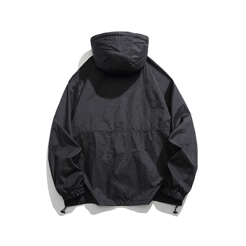 外27-2GANYOU日系清新格子防晒服（网盘带报告）JK36-P85,男装夹克,新杭派外27-2