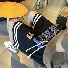 潮牌外穿篮球运动短裤男夏季高街百搭宽松直筒休闲五分裤D49，男装牛仔裤，星座1116A-1（原606A）
