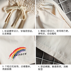 DK39064-P15港风休闲短裤男士大码运动五分裤男中裤男马裤网格，男装休闲裤，电商A040A