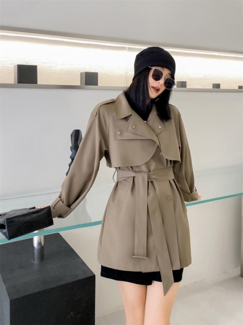 风衣外套，女装风衣，MZ 慕姿