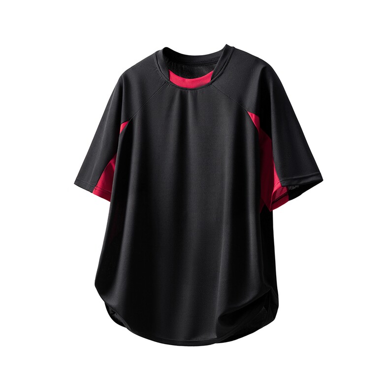 1可二开速干美式聚酯纤维大码M-5XL短袖T恤DX78017P45控75，男装T恤，星座226-2