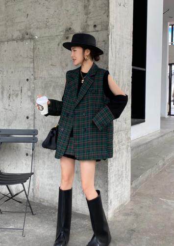 马甲二件套，女装马夹，女人家淼漫