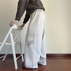 抖音品质春季新款高级垂坠感宽松休闲西裤B315-K25637-特p40控78，男装休闲裤，电商B315