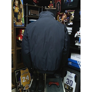 现货美式高街休闲棉衣夹克三防立领纯色户外工装加厚棉服外套图片
