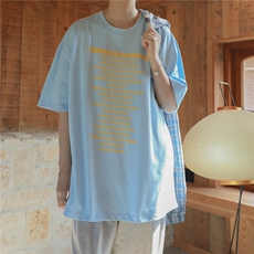 814-1-T4820-P4058夏季幻影字母T恤短袖（260克棉），男装T恤，星座814-1