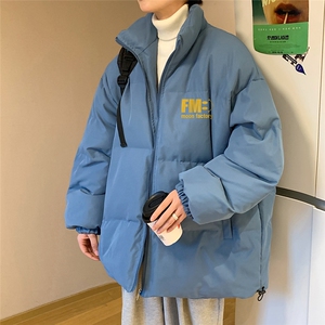 港风  秋冬新款保暖立领宽松棉服外套男 MY62033 P115控138图片